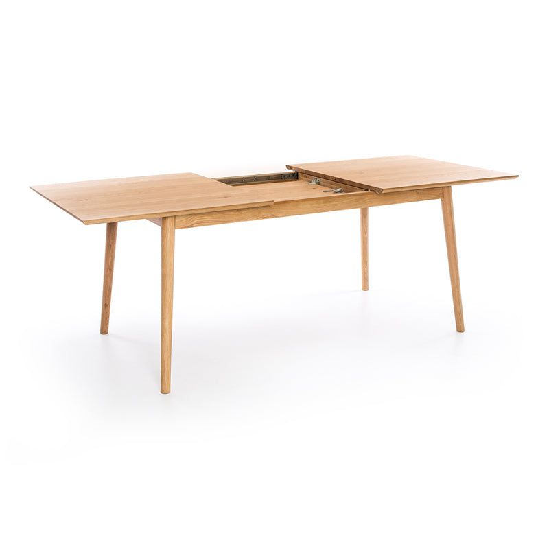 Nordik Solid Oak Extension Dining Table 160–210cm