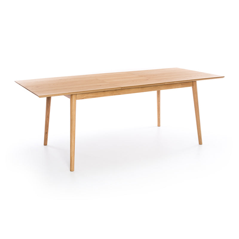 Nordik Solid Oak Extension Dining Table 160–210cm