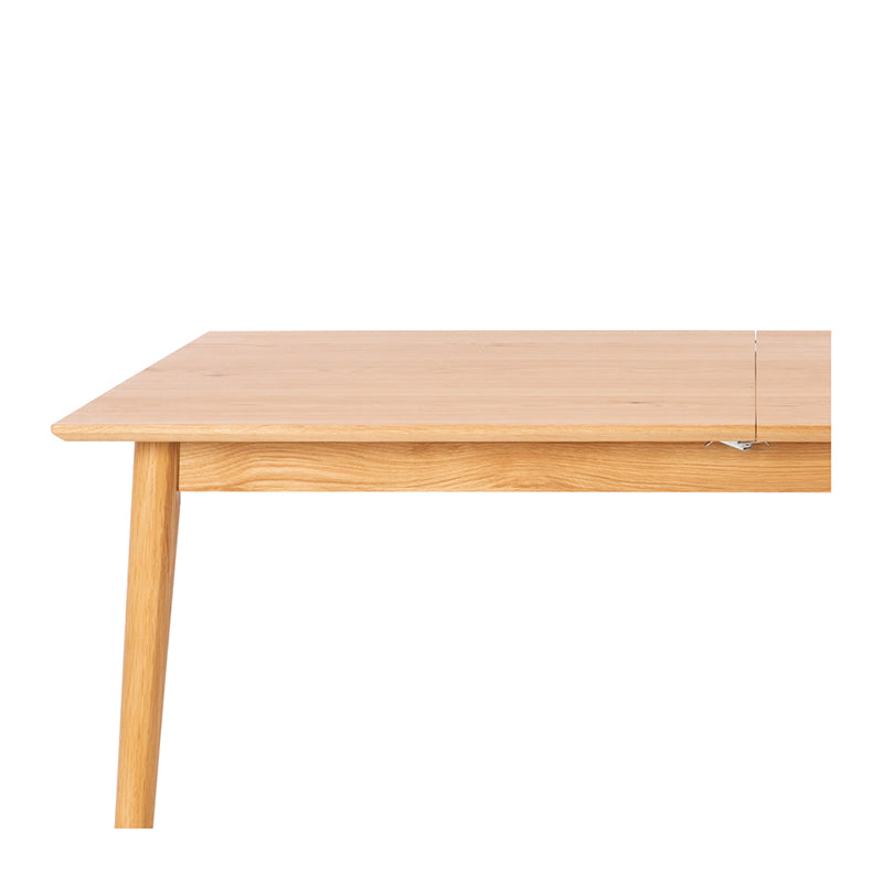Nordik Solid Oak Extension Dining Table 160–210cm