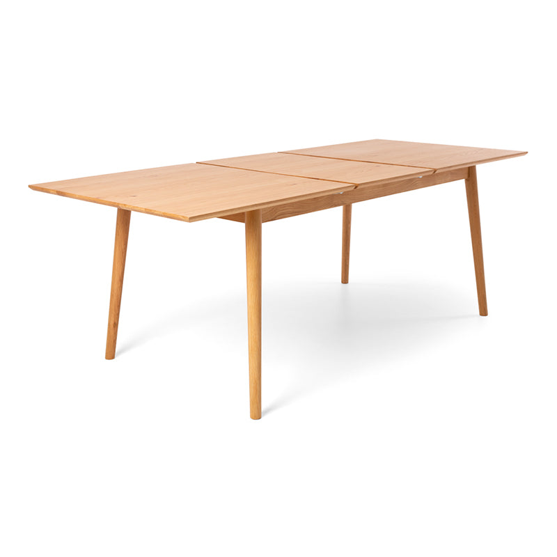 Nordik Solid Oak Extension Dining Table 160–210cm