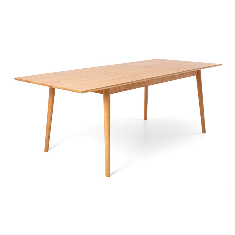 Nordik Solid Oak Extension Dining Table 160–210cm