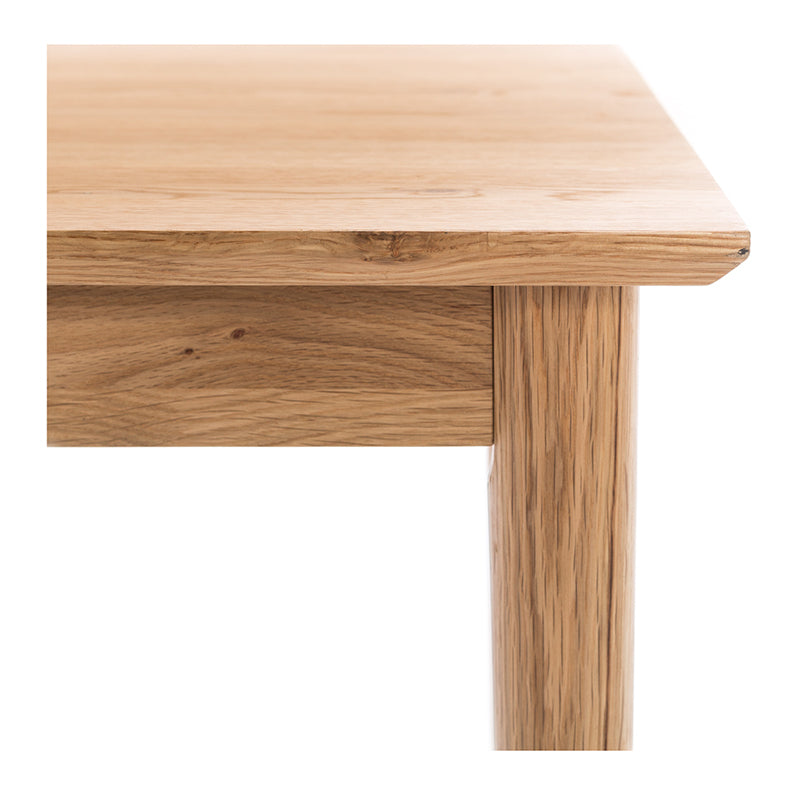 Nordik Solid Oak Small Extension Dining Table 90–130cm