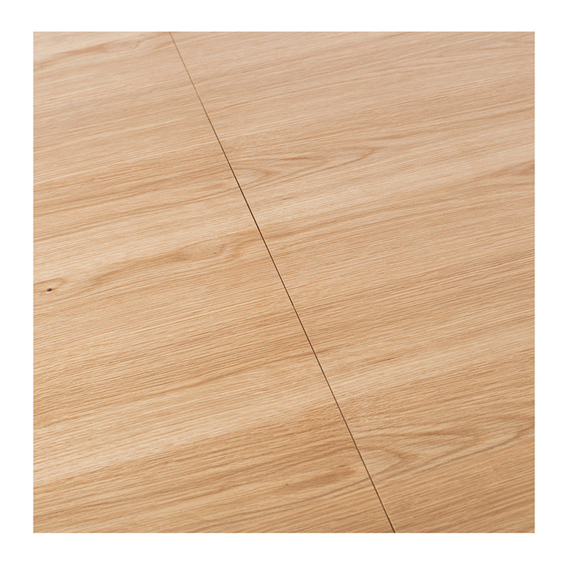 Nordik Solid Oak Small Extension Dining Table 90–130cm