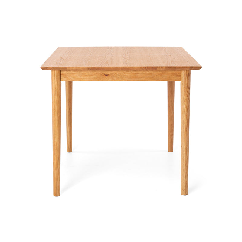 Nordik Solid Oak Small Extension Dining Table 90–130cm