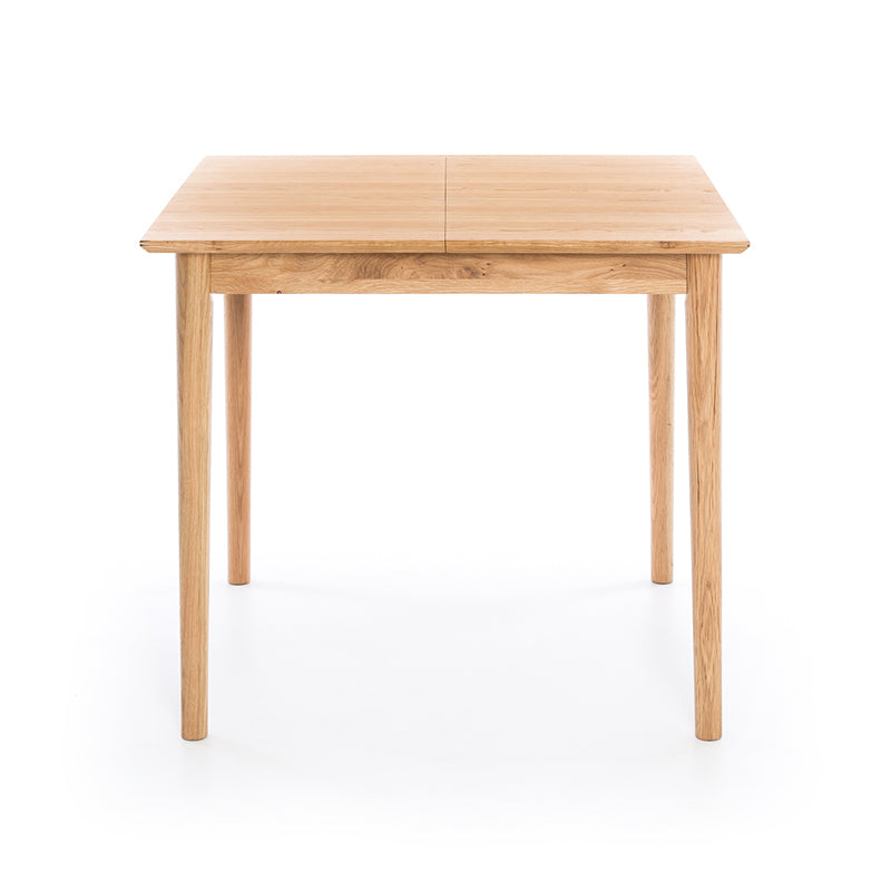 Nordik Solid Oak Small Extension Dining Table 90–130cm