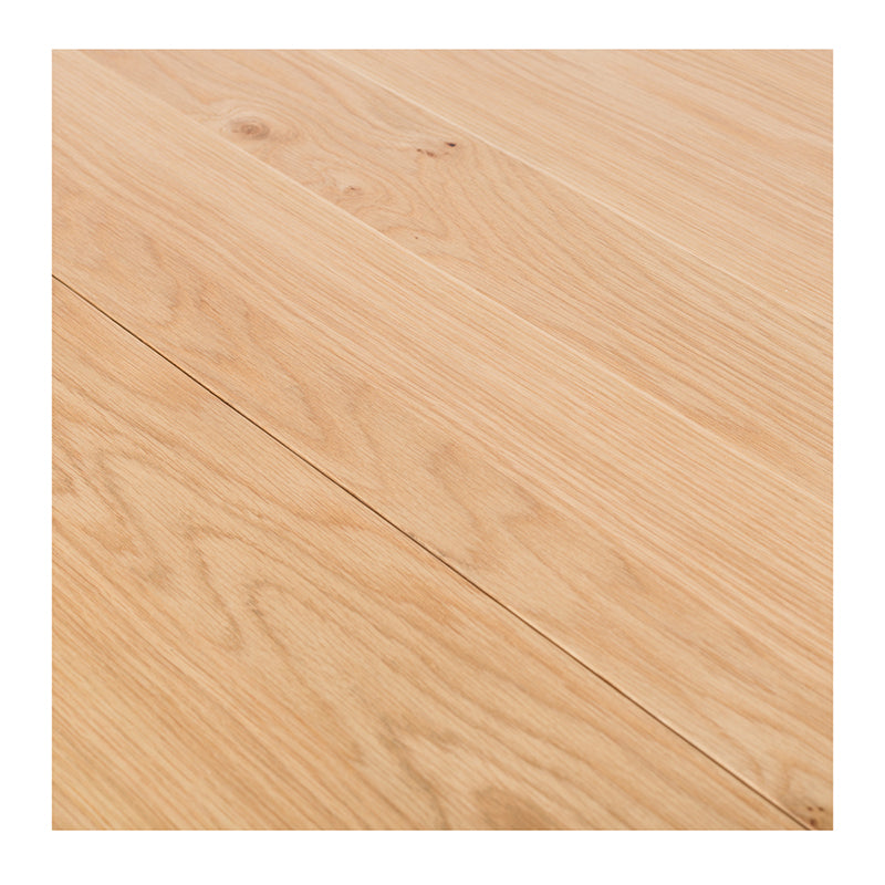 Nordik Solid Oak Square Drop-Leaf Dining Table 102cm