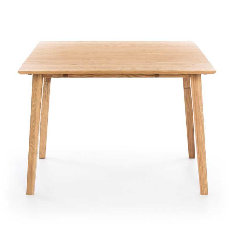 Nordik Solid Oak Square Drop-Leaf Dining Table 102cm