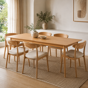 Nordik Solid Oak Extension Dining Table 160–210cm