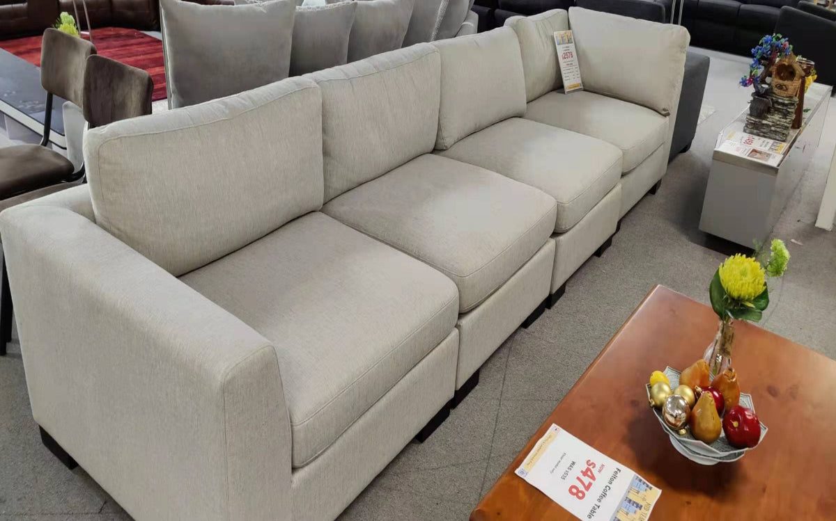 Ocean modular Lounge-Aurora Stone (Beige)