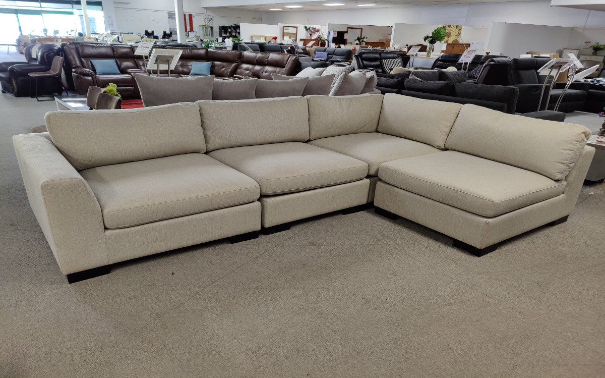 Ocean modular Lounge-Aurora Stone (Beige)