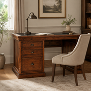 Office 3 Drawer Desk W125cm