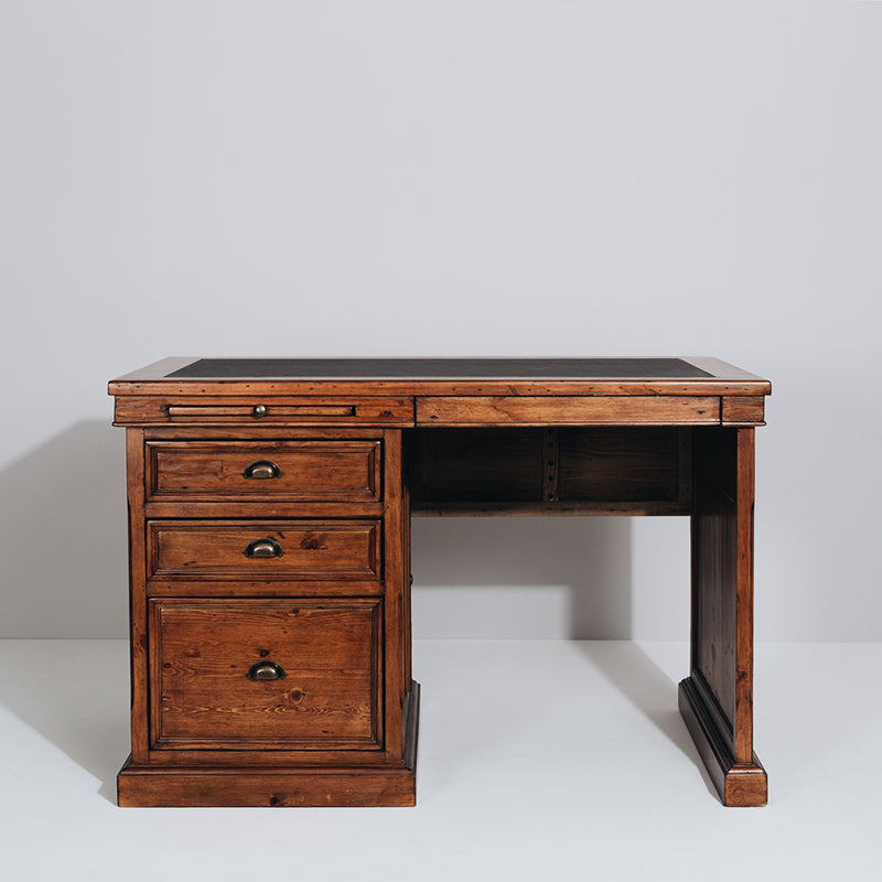 Office 3 Drawer Desk W125cm