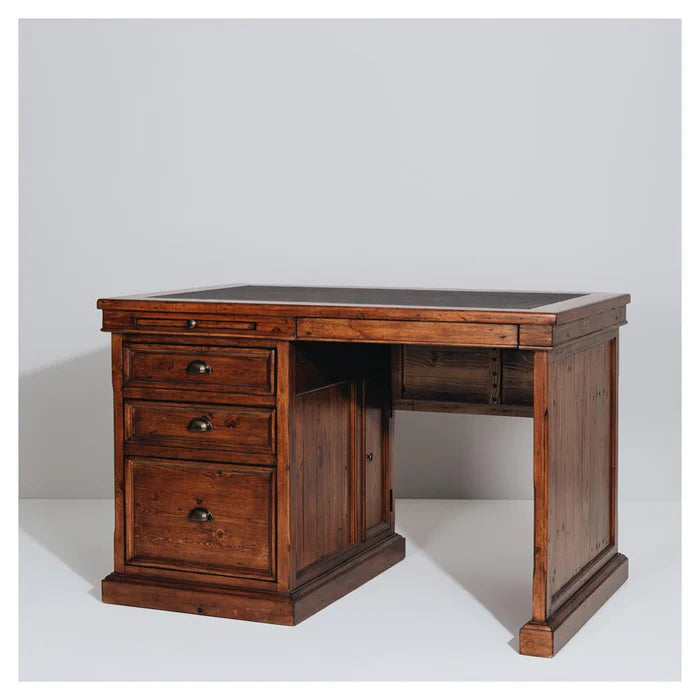 Office 3 Drawer Desk W125cm