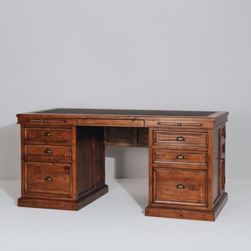 Office 6 Drawer Desk W174cm