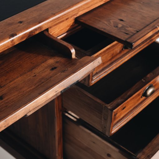Office 6 Drawer Desk W174cm