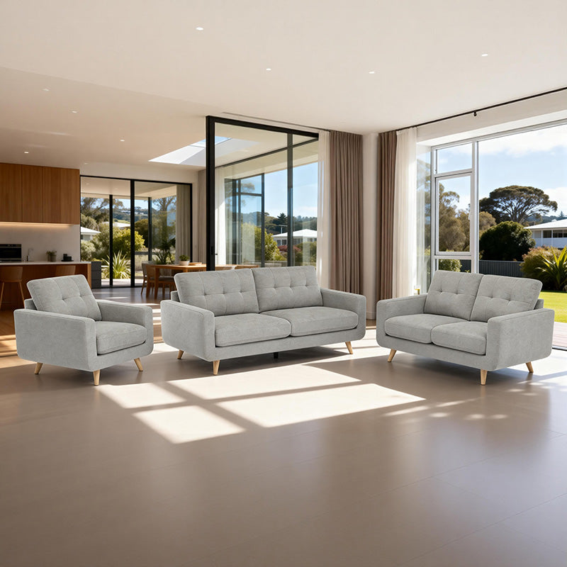 Olivia fabric 3 pcs Suite