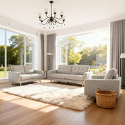 Olivia fabric 3 pcs Suite