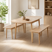 Orlando Drop Leaf Wooden Dining Table W160cm