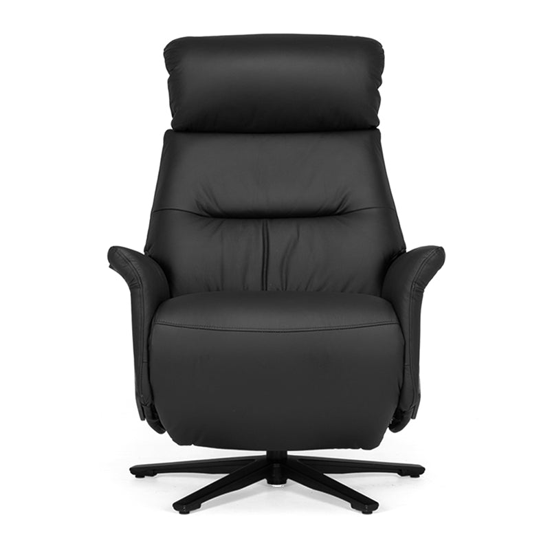 Oslo Single Recliner Black - ETA Aug 2026