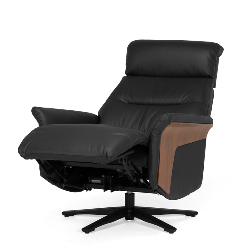 Oslo Single Recliner Black - ETA Aug 2026