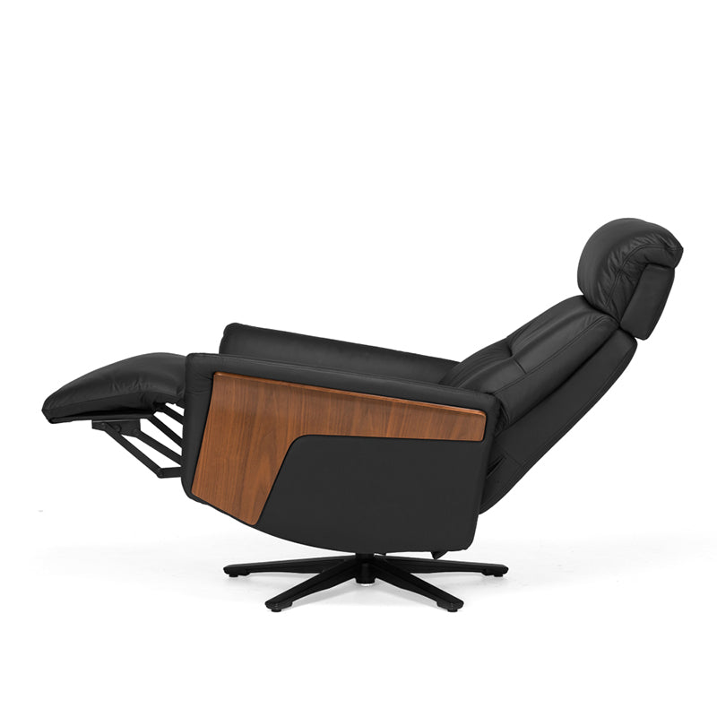Oslo Single Recliner Black - ETA Aug 2026