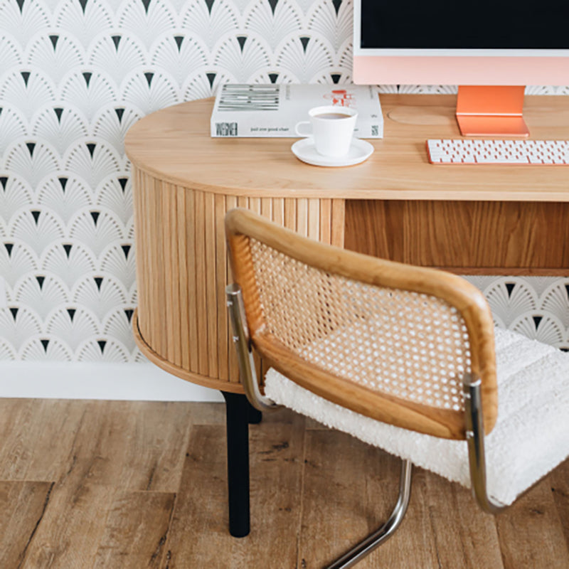 Palliser Solid Oak Desk 1410mm