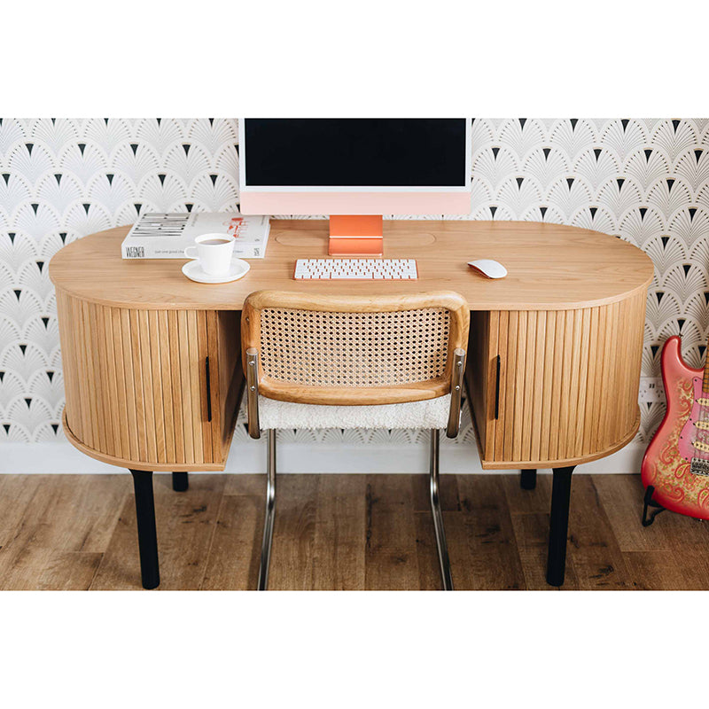 Palliser Solid Oak Desk 1410mm
