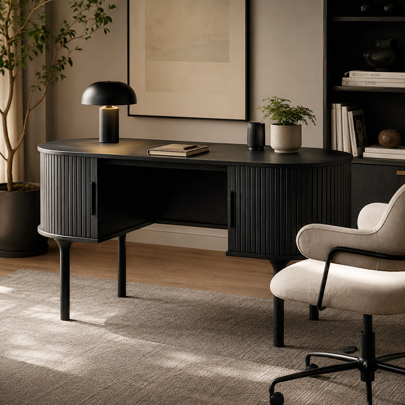 Palliser Solid Oak Desk 1410mm