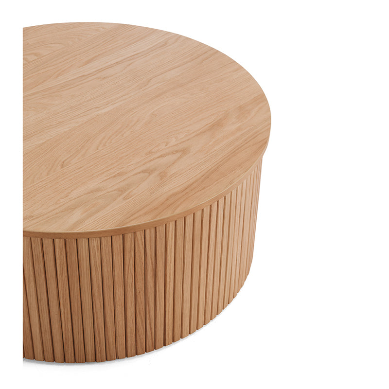 Palliser Round Coffee Table (Black Oak/Natural Oak/Walnut)