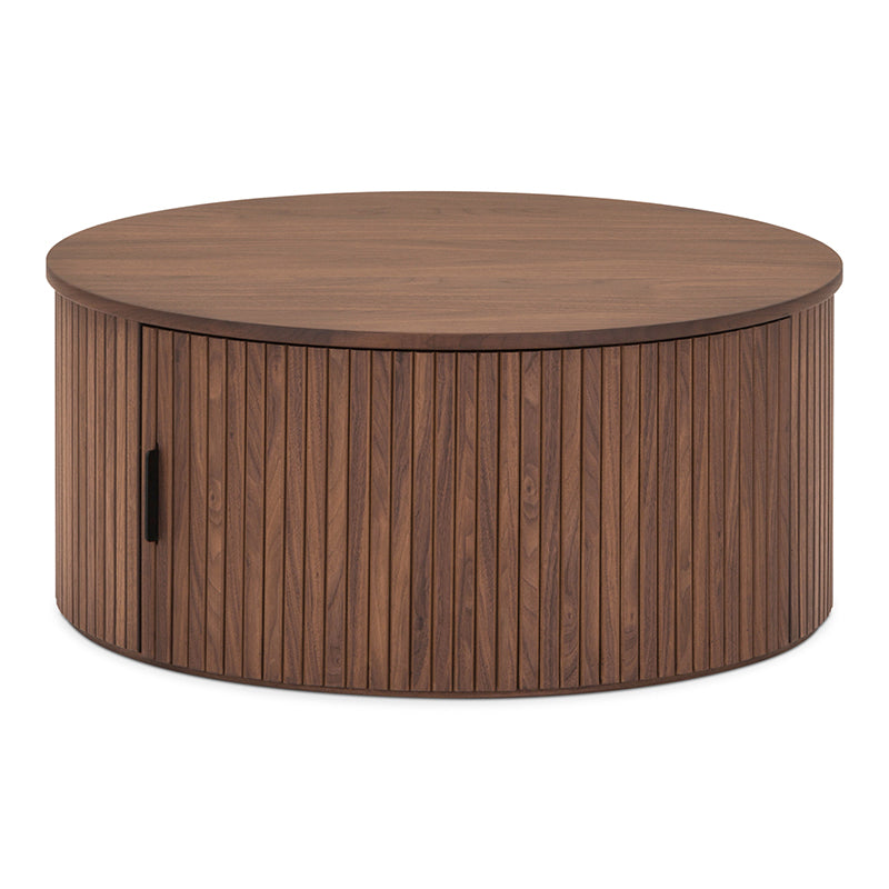 Palliser Round Coffee Table (Black Oak/Natural Oak/Walnut)