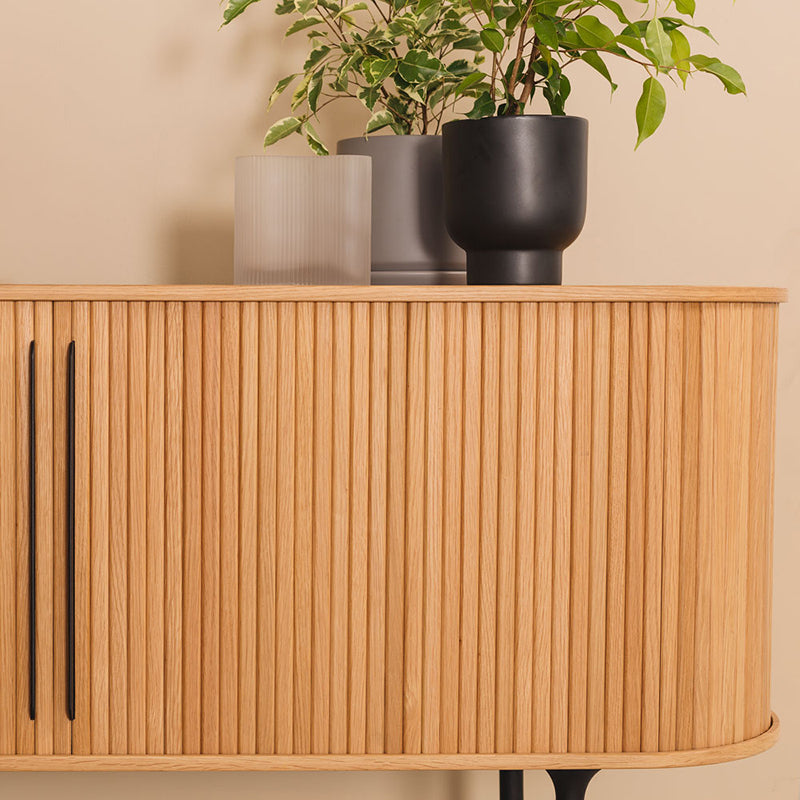 Palliser Sideboard Buffet Table (Black/Oak/Walnut)