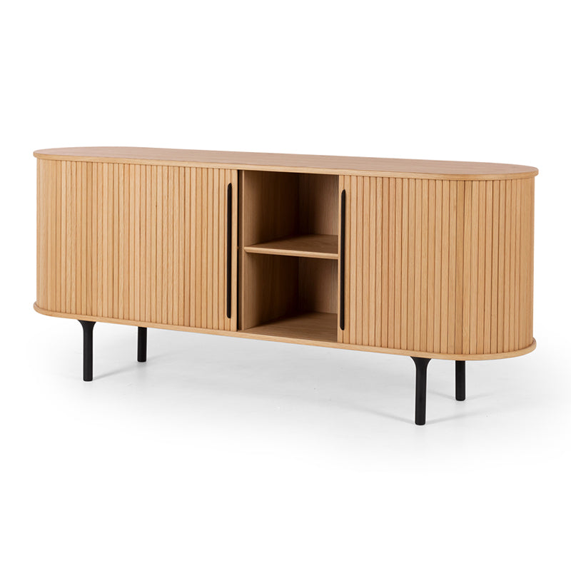Palliser Sideboard Buffet Table (Black/Oak/Walnut)