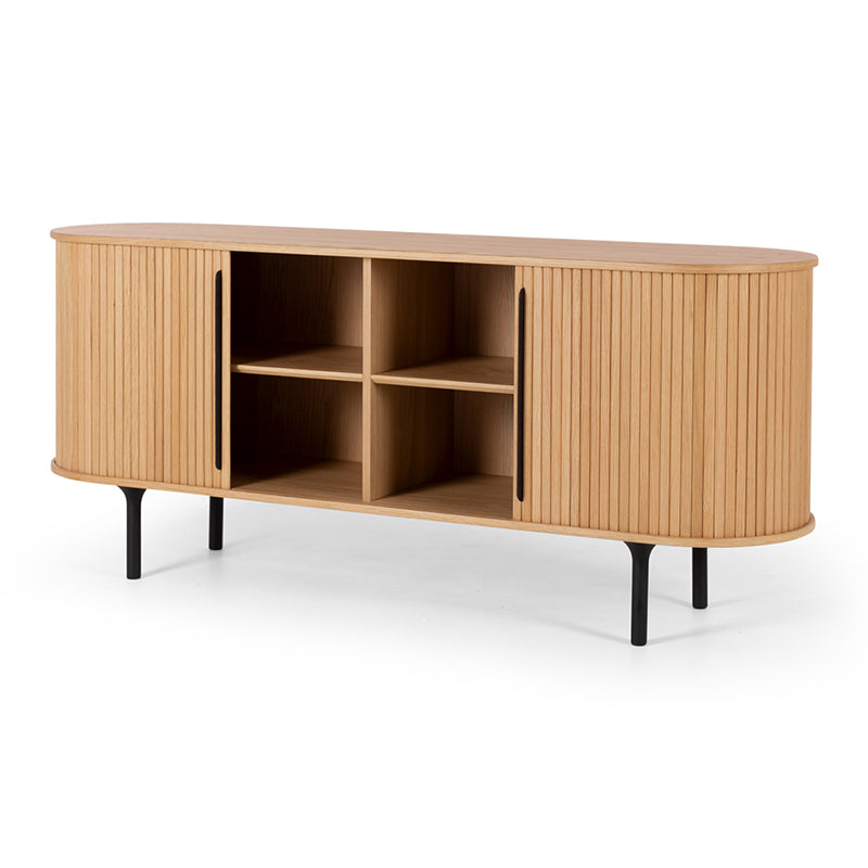 Palliser Sideboard Buffet Table (Black/Oak/Walnut)