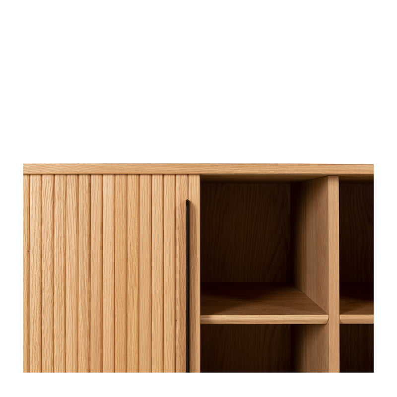 Palliser Sideboard Buffet Table (Black/Oak/Walnut)