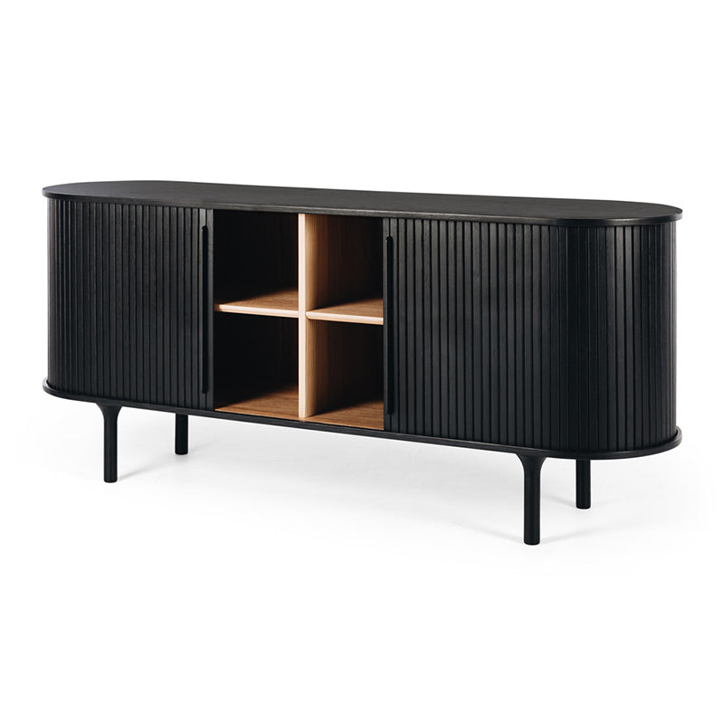 Palliser Sideboard Buffet Table (Black/Oak/Walnut)