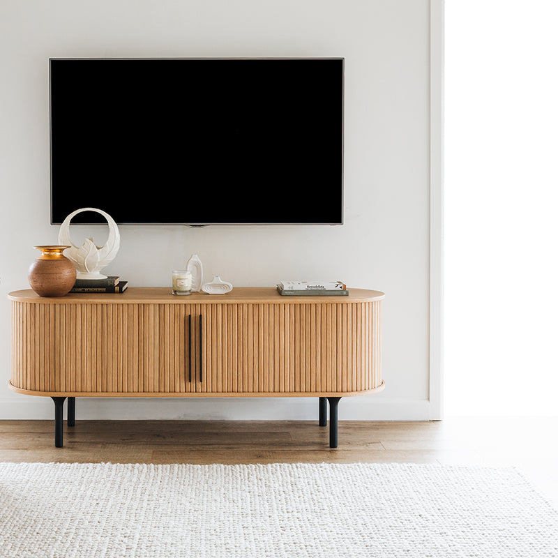 Palliser TV Unit (Black Oak/Natural Oak/Walnut)