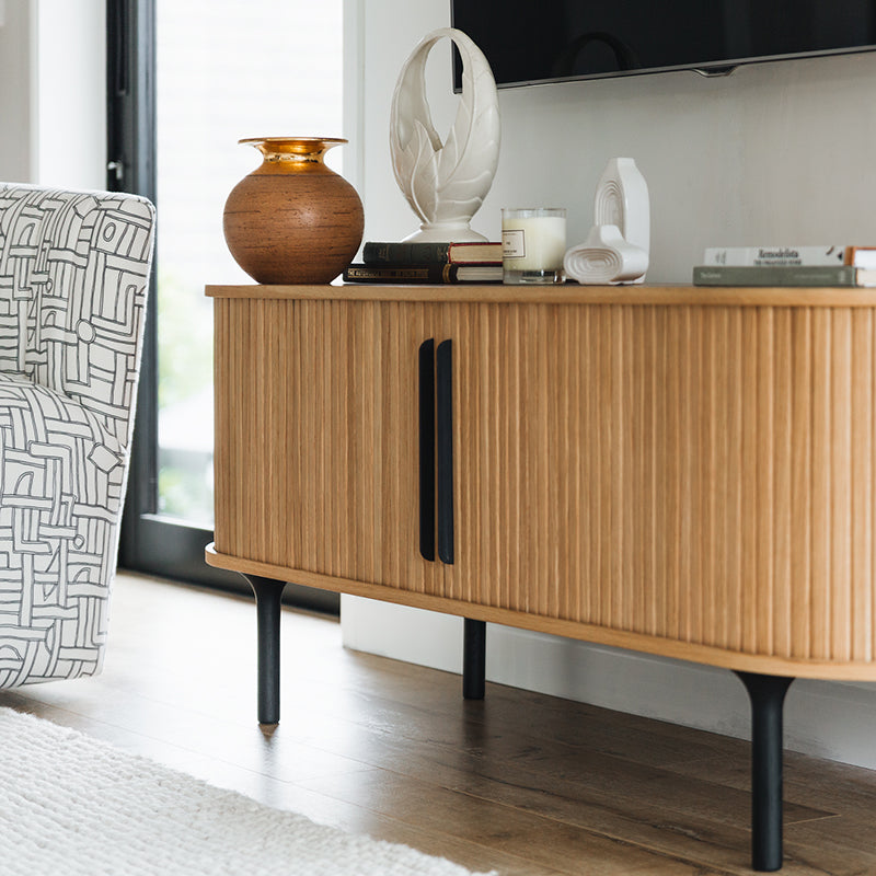 Palliser TV Unit (Black Oak/Natural Oak/Walnut)