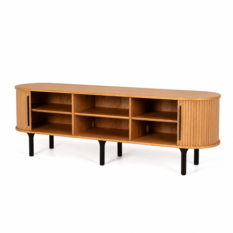 Palliser TV Unit (Black Oak/Natural Oak/Walnut)