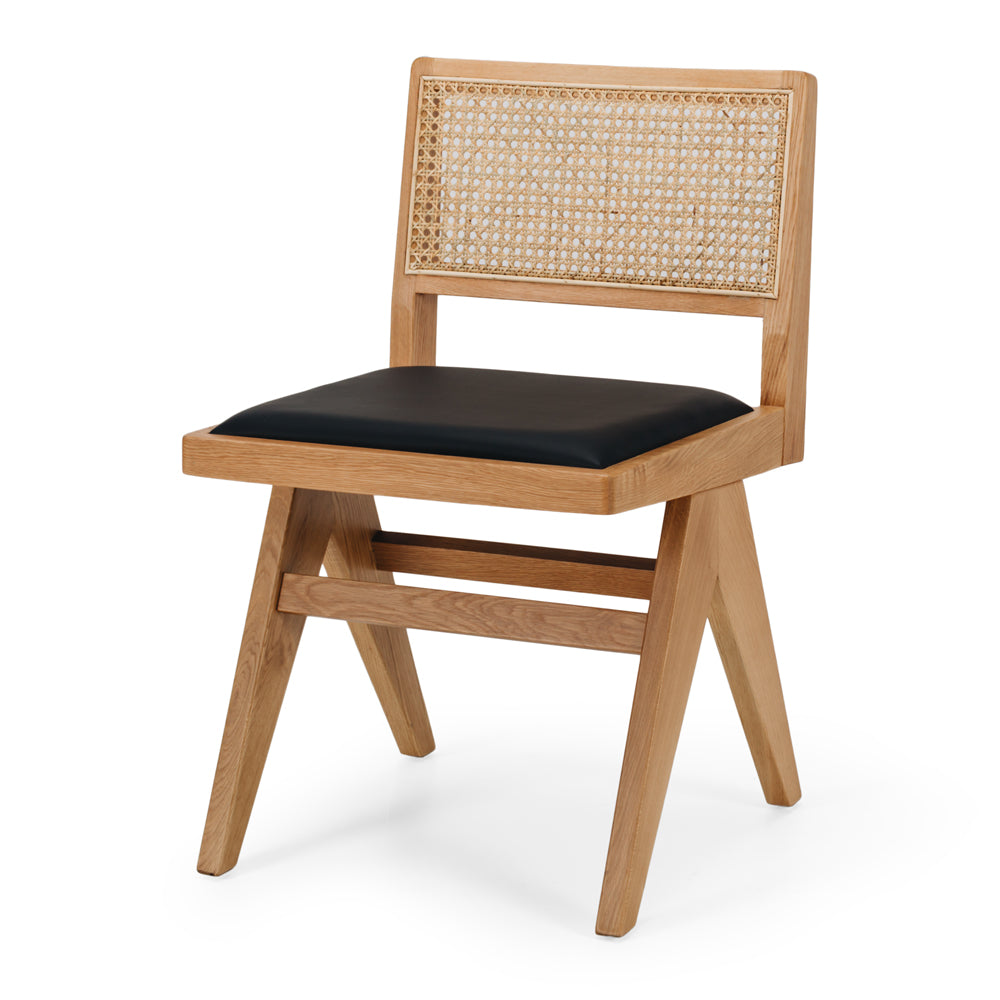 Palma Oak & PU Dining Chair