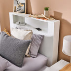 Panama With Gaslift Storage Base With 1 Drawer（White Oak）