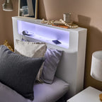 Panama With Gaslift Storage Base With 1 Drawer（White Oak）