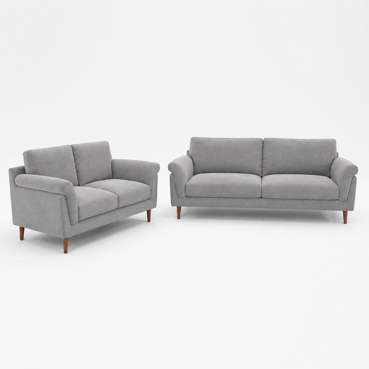 Panama Sofa 1, 2 or 3 Seater - Dark Grey or Light Grey