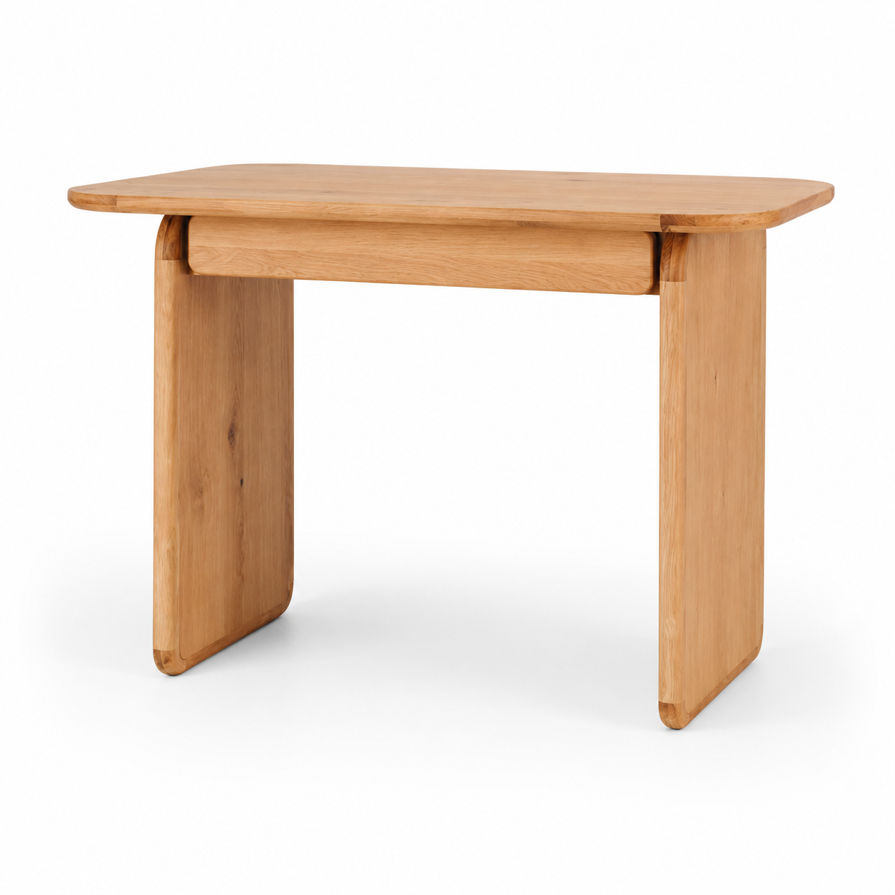 Panel Solid Oak Desk W125cm