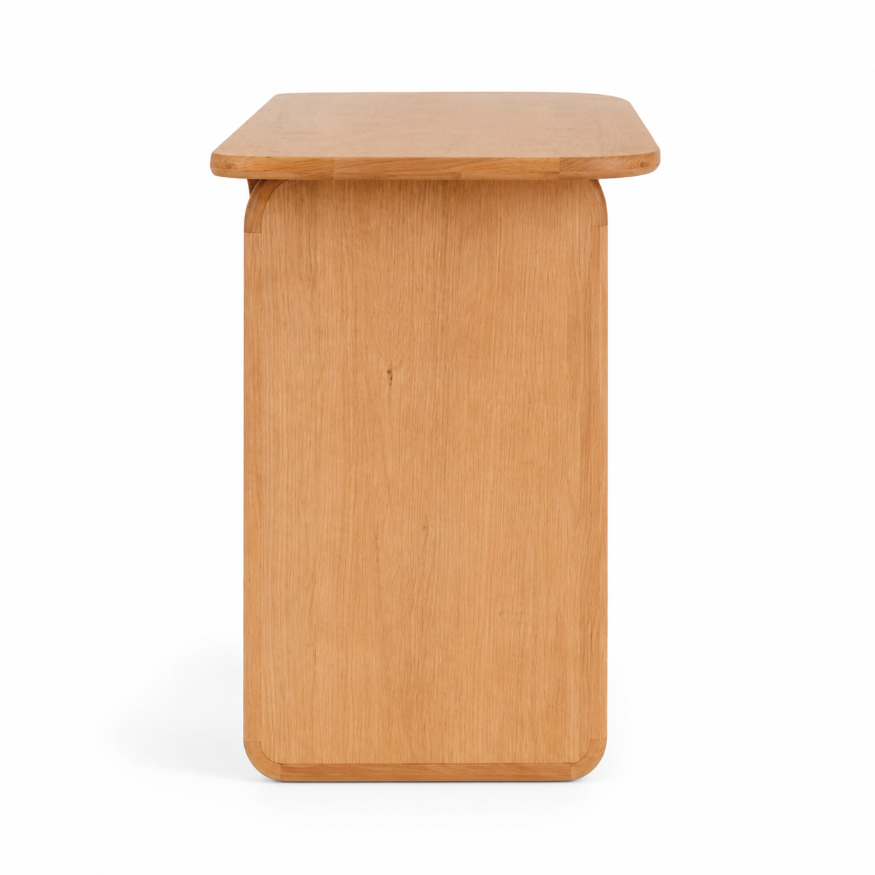 Panel Solid Oak Desk W125cm