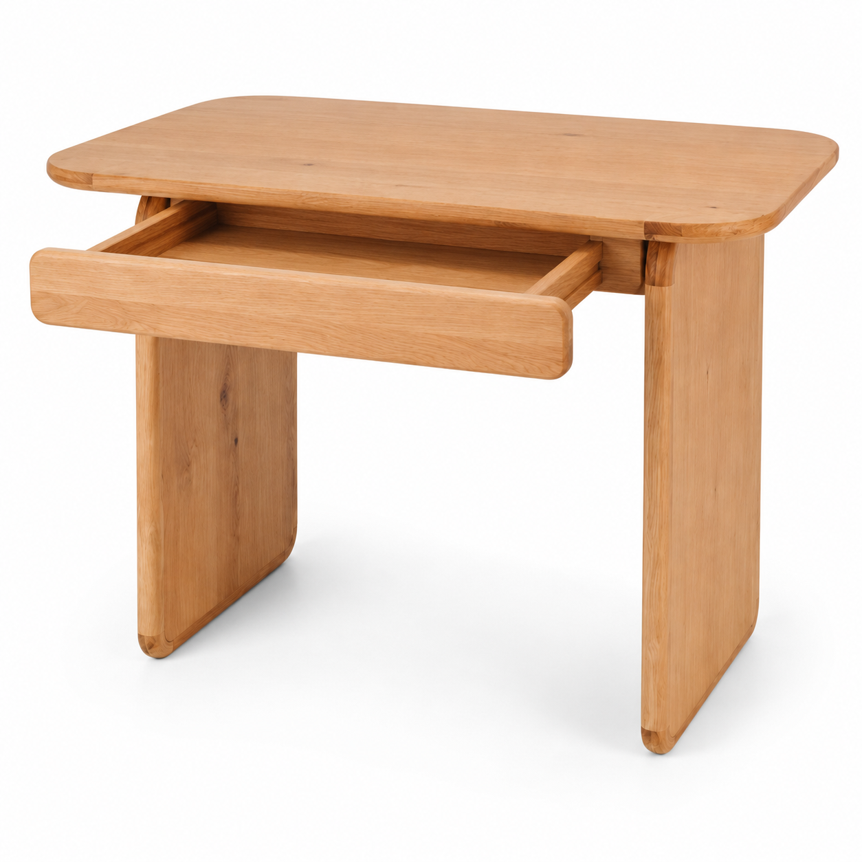 Panel Solid Oak Desk W125cm