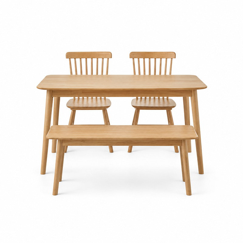 Paris Wooden Dining Table W120cm