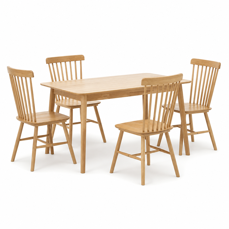 Paris Wooden Dining Table W120cm