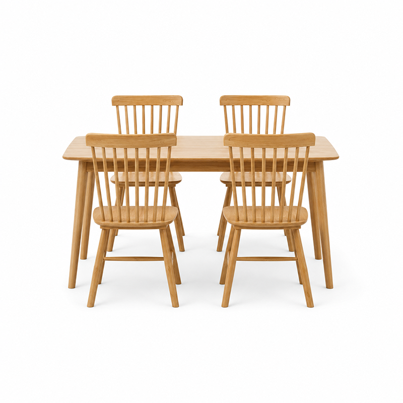 Paris Wooden Dining Table W120cm