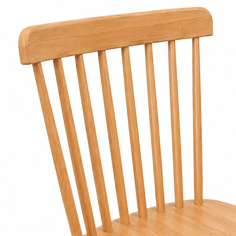 Paris Wooden Dining Chair (Brown)