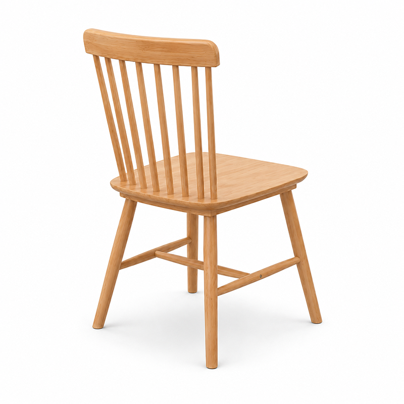 Paris Wooden Dining Chair (Brown)